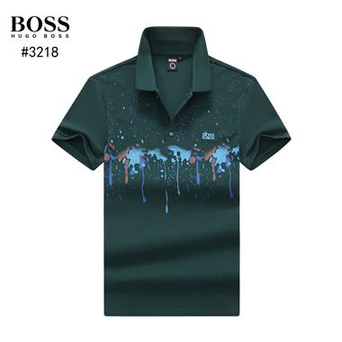 BOSS    2024夏季新款短袖POLO衫