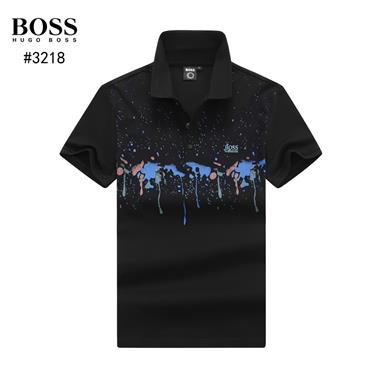 BOSS    2024夏季新款短袖POLO衫