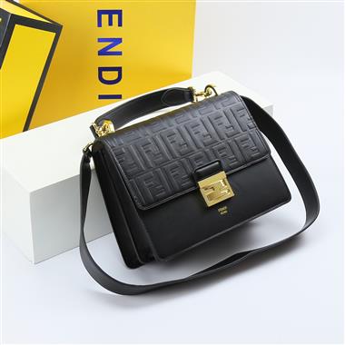 FENDI  2024新款時尚女生休閒包 尺寸：25*20*11CM