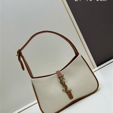 YSL   2024新款時尚女生休閒包 尺寸：24x15x6CM