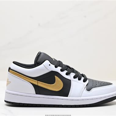 Nike Wmns Air Jordan 1 Low GS”Team Gold“AJ1