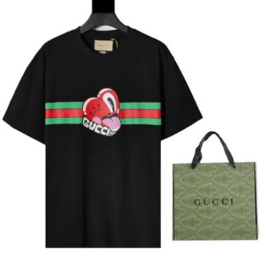 GUCCI   2024夏季新款短袖T恤  歐規尺寸偏大