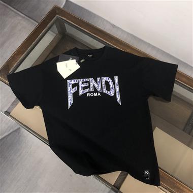 FENDI   2024夏季新款短袖T恤  歐規尺寸偏大