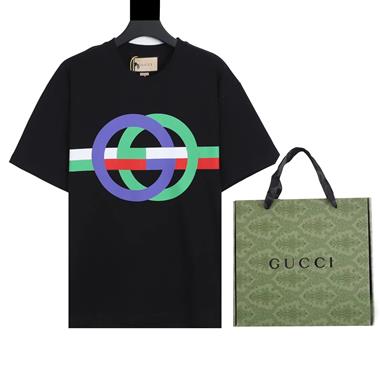 GUCCI   2024夏季新款短袖T恤  歐規尺寸偏大