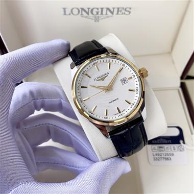 LONGINES   2024新款時尚休閒手錶 尺寸：40MM