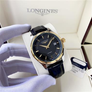 LONGINES   2024新款時尚休閒手錶 尺寸：40MM