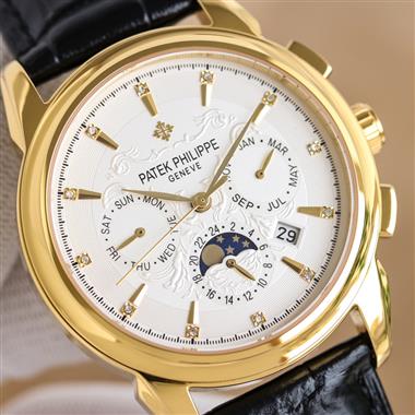 PATEK PHILIPPE   2024新款時尚休閒手錶  尺寸：40MM