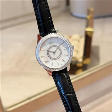 DIOR   2024新款時尚休閒手錶  尺寸：33MM