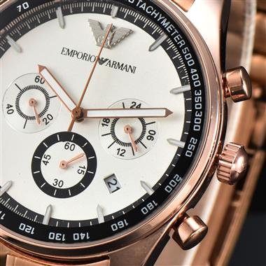 ARMANI  2024新款時尚休閒手錶  尺寸：43MM