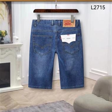 LEVIS   2024夏季新款休閒牛仔短褲