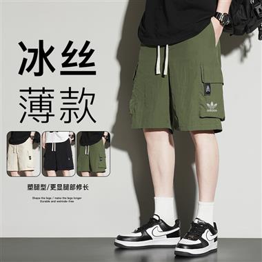 ADIDAS   2024夏季新款休閒短褲    WH-66482