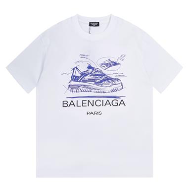 Balenciaga   2024夏季新款短袖T恤 歐規尺寸偏大