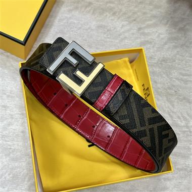 FENDI  2024新款時尚皮帶 4.0CM