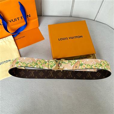 LOUIS VUITTON    2024新款時尚皮帶  4.0CM