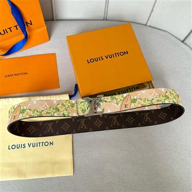 LOUIS VUITTON    2024新款時尚皮帶  4.0CM