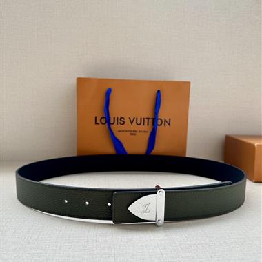 LOUIS VUITTON    2024新款時尚皮帶  3.4CM