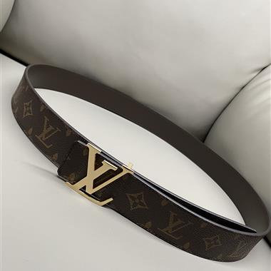 LOUIS VUITTON   2024新款時尚皮帶   4.0CM