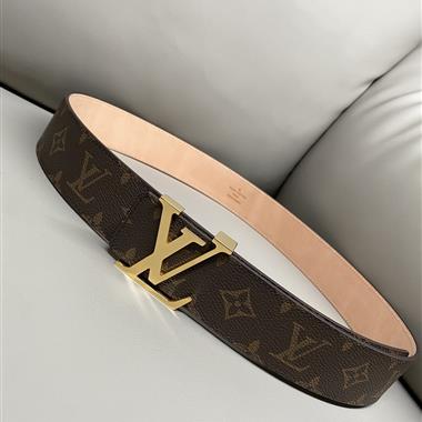 LOUIS VUITTON   2024新款時尚皮帶   4.0CM