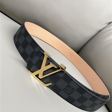 LOUIS VUITTON   2024新款時尚皮帶   4.0CM