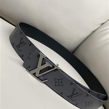 LOUIS VUITTON   2024新款時尚皮帶   4.0CM