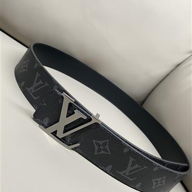 LOUIS VUITTON   2024新款時尚皮帶   4.0CM