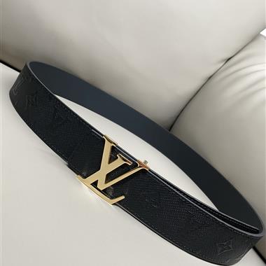 LOUIS VUITTON    2024新款時尚皮帶  4.0CM