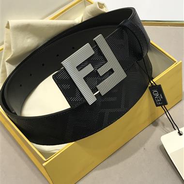 FENDI    2024新款時尚皮帶  3.8CM