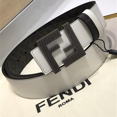 FENDI    2024新款時尚皮帶  3.8CM