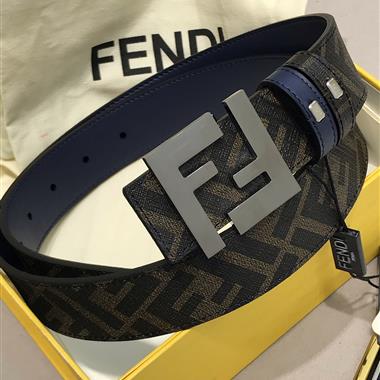 FENDI    2024新款時尚皮帶  3.5CM