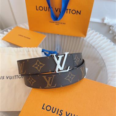 LOUIS VUITTON   2024新款時尚皮帶  3.0CM