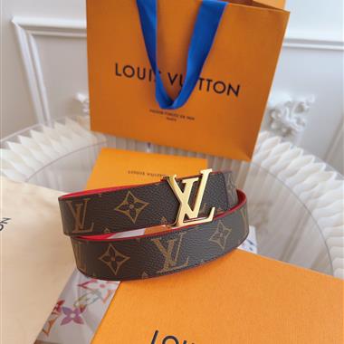 LOUIS VUITTON   2024新款時尚皮帶  3.0CM