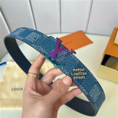 LOUIS VUITTON    2024新款時尚皮帶  4.0CM