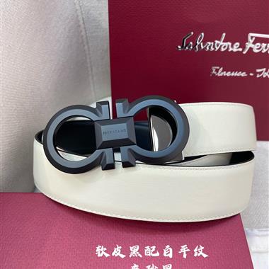 Ferragamo    2024新款時尚皮帶  3.5CM