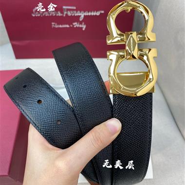 Ferragamo    2024新款時尚皮帶  3.5CM