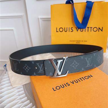 LOUIS VUITTON   2024新款時尚皮帶  4.0CM