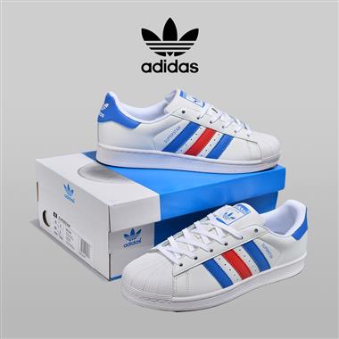 Adidas 三葉草 Originals Superstar貝殼頭經典百搭休閑運動板鞋