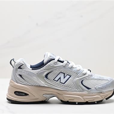 New Balance MR530系列復古老爹風網布跑步休閑運動鞋 