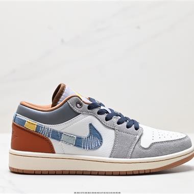 Nike Air Jordan 1 Low SE"Phantom Denim Swoosh"AJ1