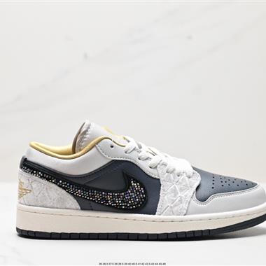 Nike Air Jordan 1 Low SE"Phantom Denim Swoosh"AJ1