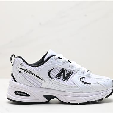 New Balance MR530系列復古老爹風網布跑步休閑運動鞋