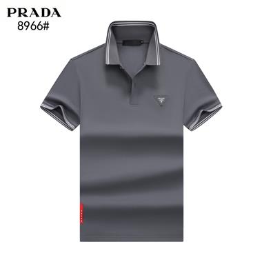 PRADA   2024夏季新款短袖POLO衫