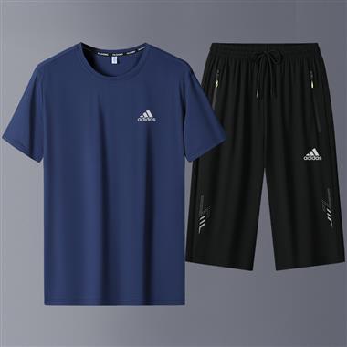 ADIDAS   2024夏季新款短袖套裝    XF-078583