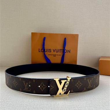 LOUIS VUITTON   2024新款時尚皮帶  4.0CM