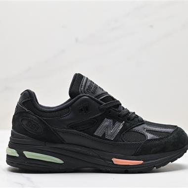 New Balance 991v2 Made in UK」Black「系列血統經典百搭老爹休閑運動跑步鞋