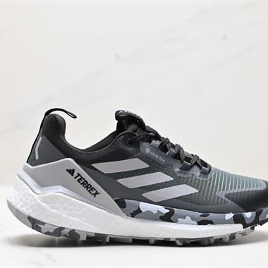 Adidas TERREX FREE HIKER 2 AND WANDER厚底爆米花運動休閑鞋