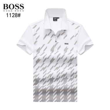 BOSS   2024夏季新款短袖POLO衫