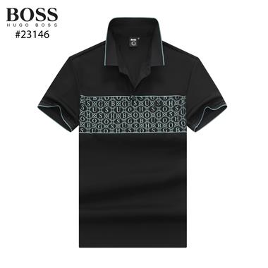 BOSS   2024夏季新款短袖POLO衫