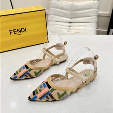 FENDI     2024新款女生休閒時尚鞋子