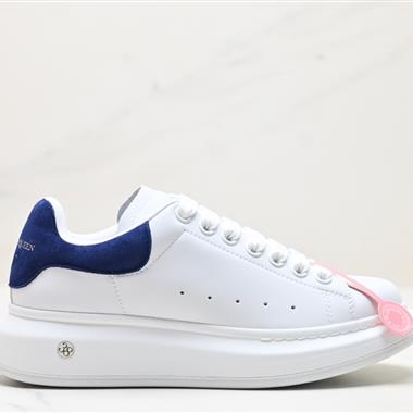 Alexander McQueen  Sole Leather Sneakers低幫時裝厚底休閑運動小白鞋