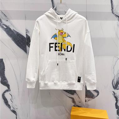 FENDI   2024秋冬新款衛衣/帽T  歐規尺寸偏大